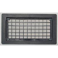 Bestvents 510BL Foundation Vent, 15-1/4 in W, Polypropylene, Black Oxide