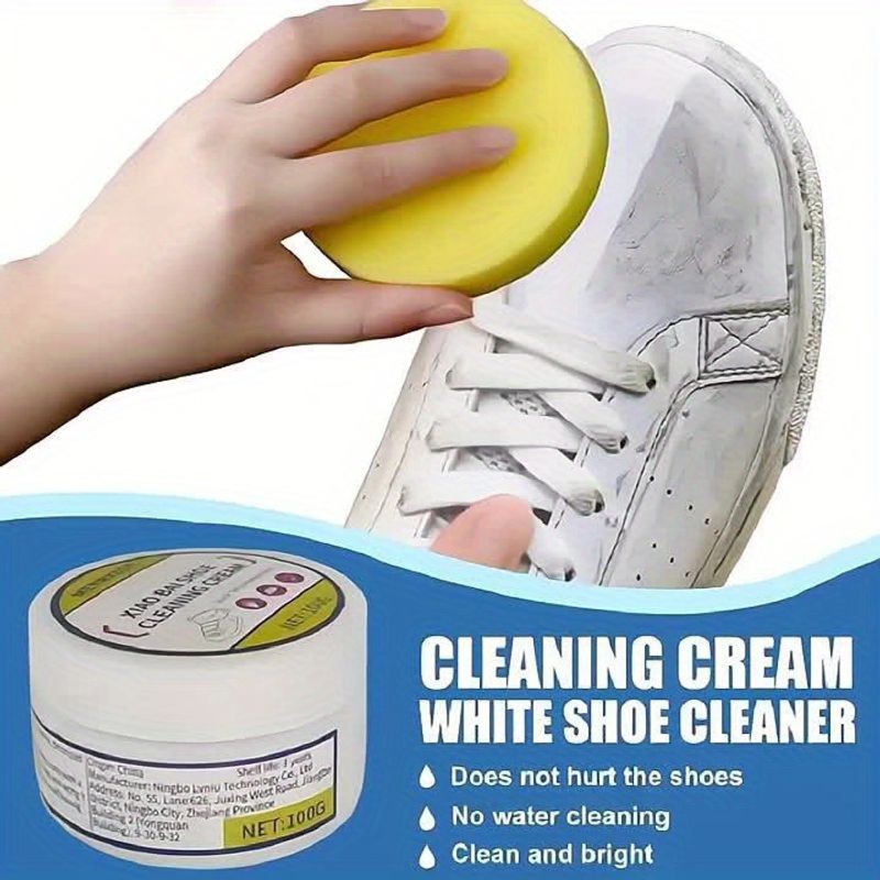 Premium All-Purpose Cleaning Cream for Footwear, Synthetic Leather, And…