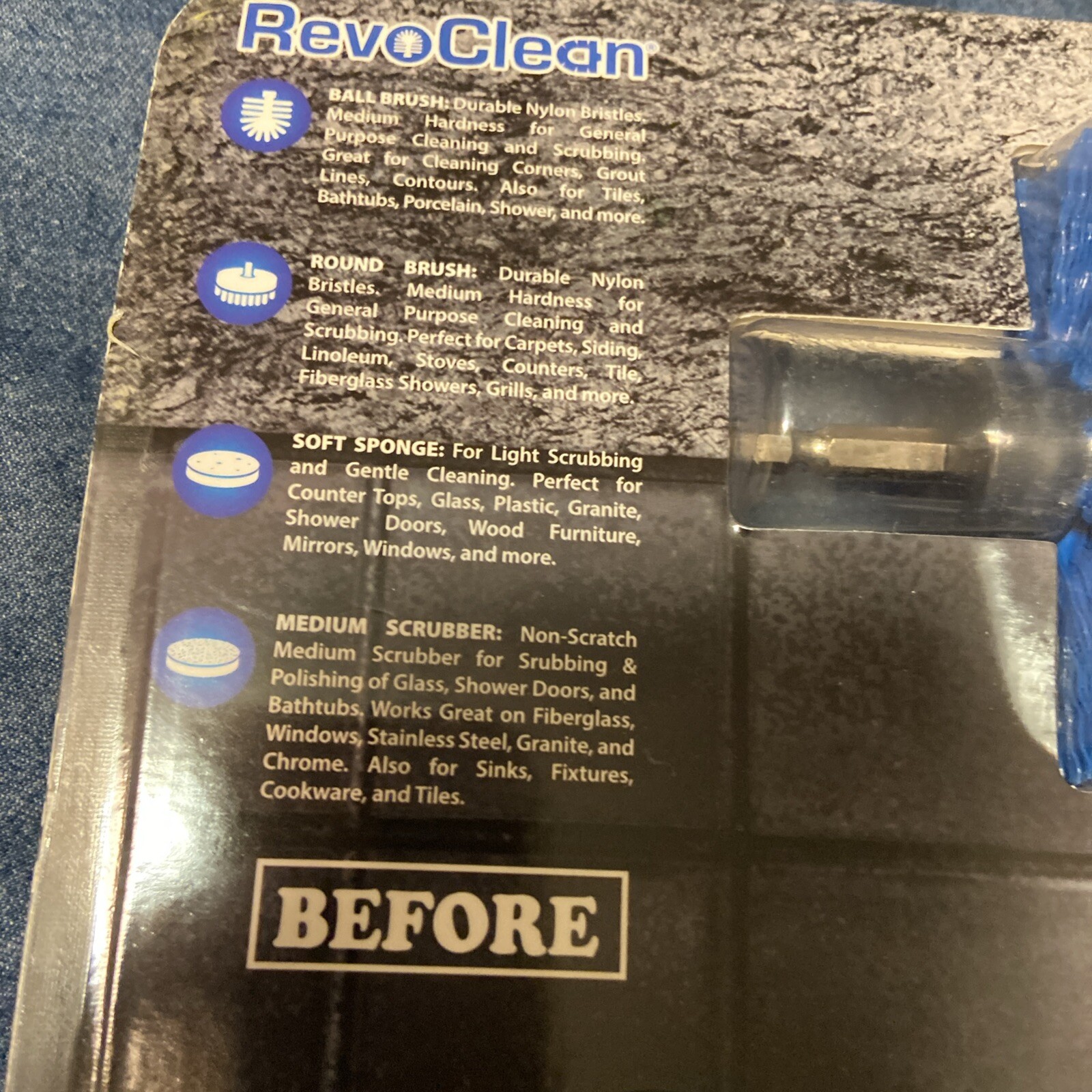 RevoClean RVCN645 All Purpose Time Saving Kit – 4 Piece