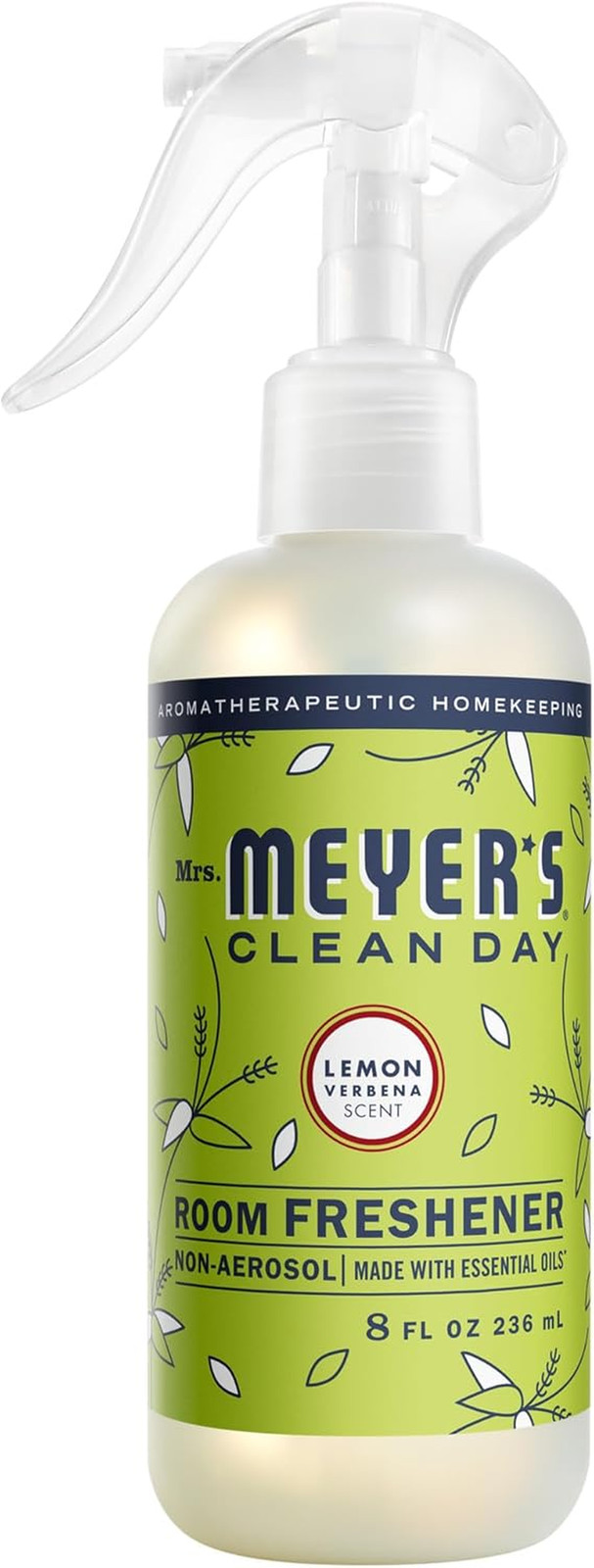 CLEAN DAY Room Spray, Lemon Verbena Scent, 8 Fl Oz Bottle
