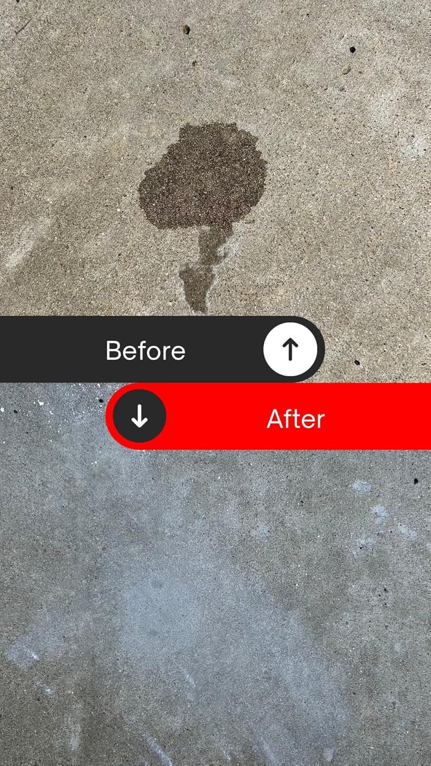 Overnight Stain Remover for Cleaning Oil Stains on Concrete, Driveway, Pavers &