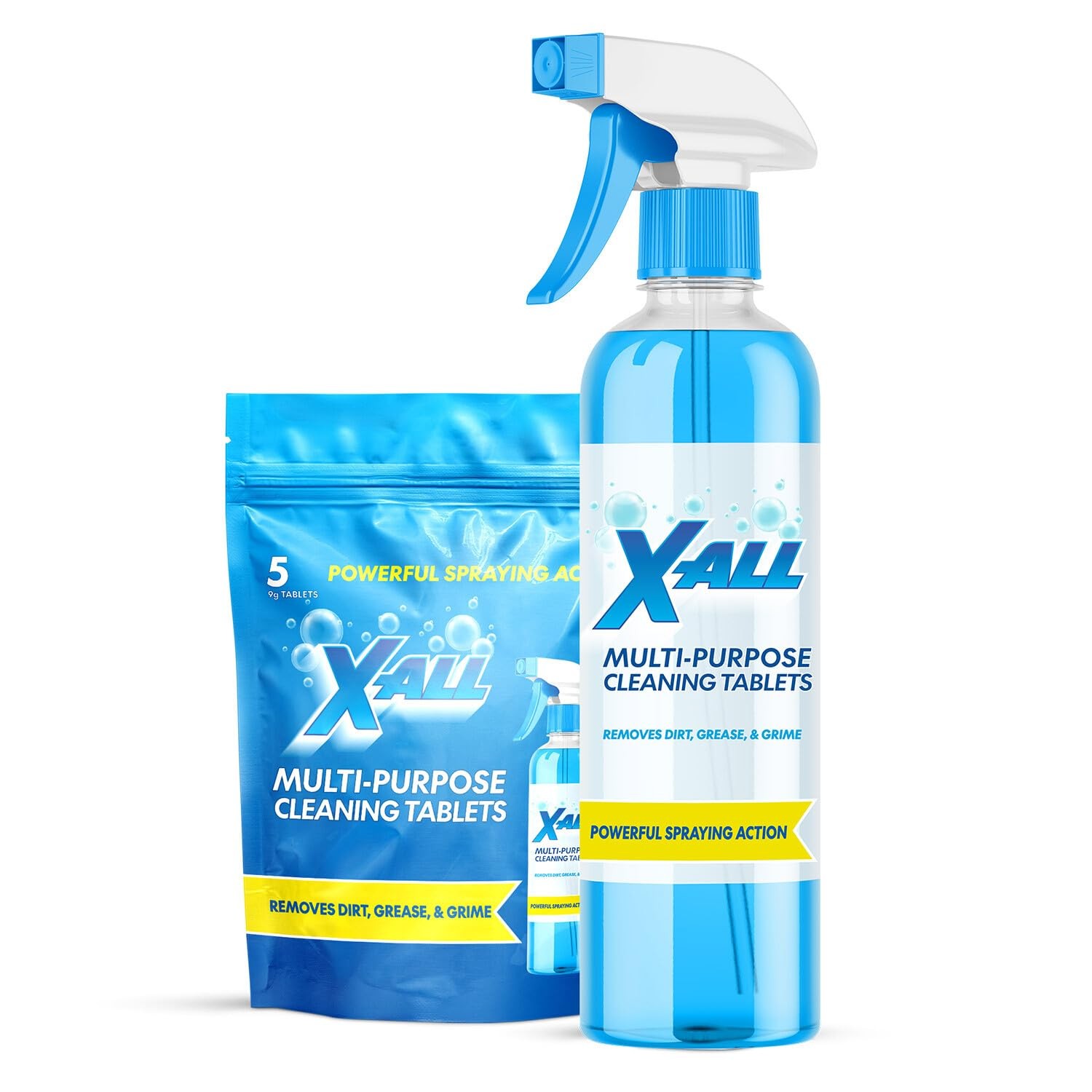 Multi-Purpose Cleaner – Spray Bottle and 5x Cleaning Tablets