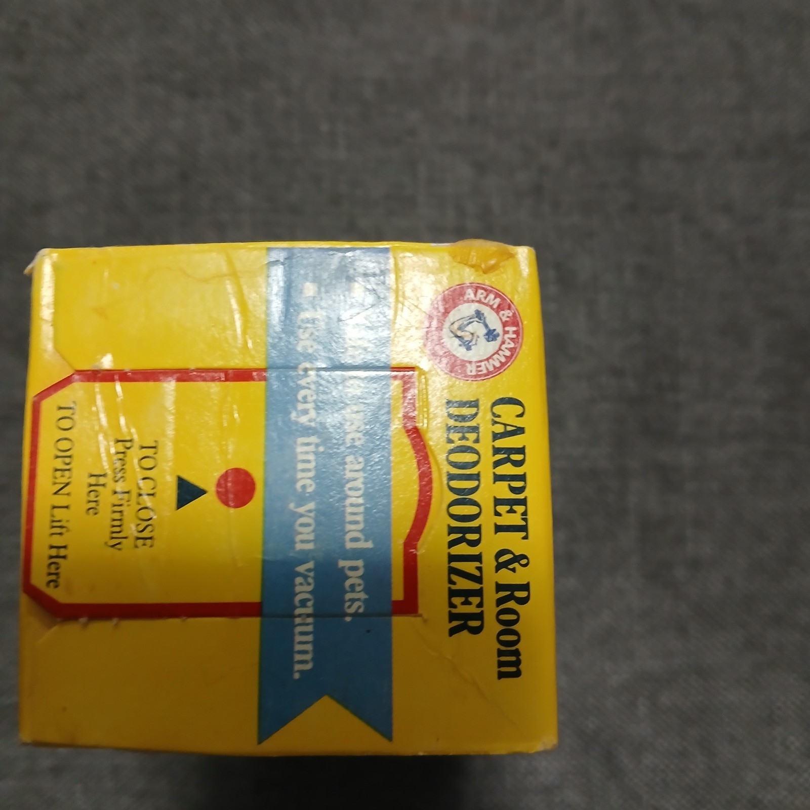 Vintage 1992 Arm & Hammer POTPOURRI FRESH SPRING Carpet Deodorizer NOS 21 Oz
