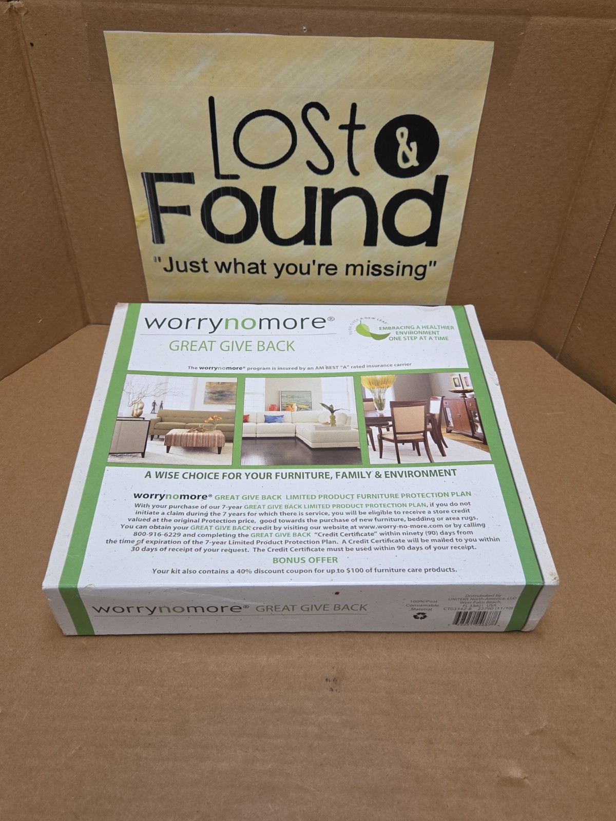 Worrynomore Worry No More Leather Microfiber Wood Furniture Care Cleaner Kit New