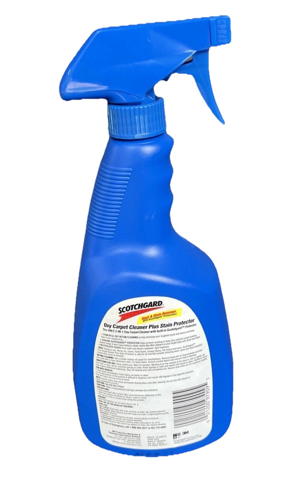 Scotchgard 3M Oxy Carpet Plus Spot & Stain Remover Protector ORIGINAL 32 Oz. HTF