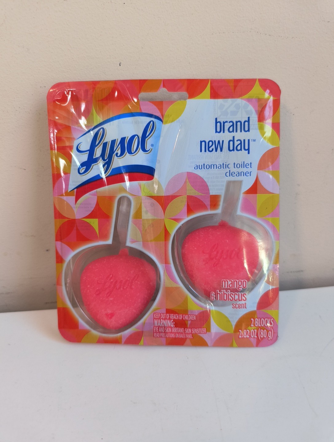Lysol® Automatic Toilet Bowl Cleaner, Brand New Day, Mango & Hibiscus, 2 count
