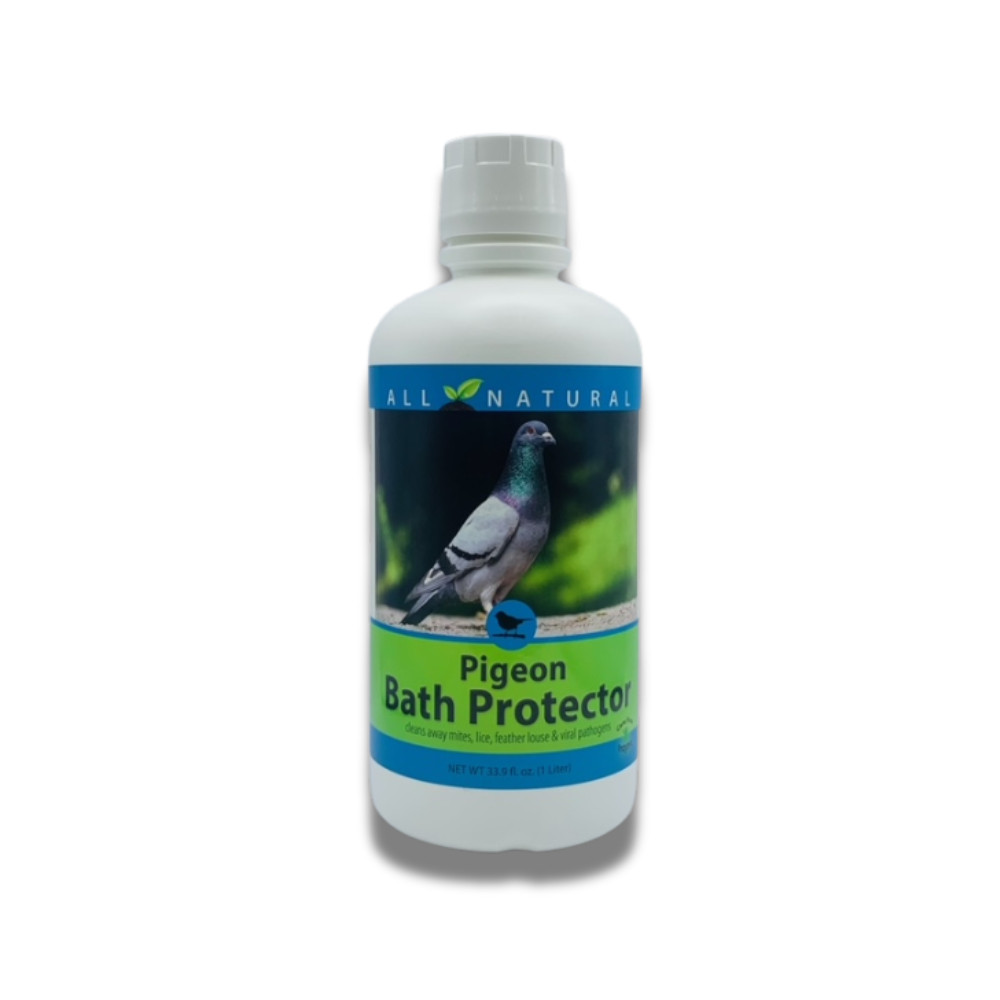 Pigeon Bath Protector & Feather Conditioner | For Show & Racing Pigeons | 16 oz