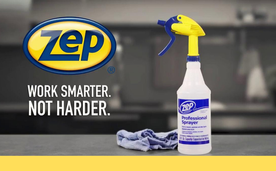 Zep Professional Sprayer Bottle – 32 oz (Case of 9) – HDPRO9 – Versatile