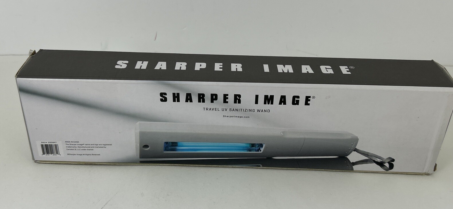 Sharper Imagine Travel Sanitizing Wand New Opened Box
