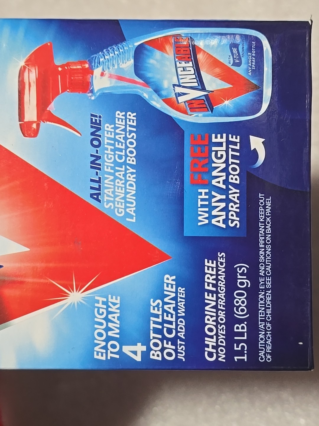 InVinceable All In One Stain Fighter As Seen on TV spray bottle-invincible