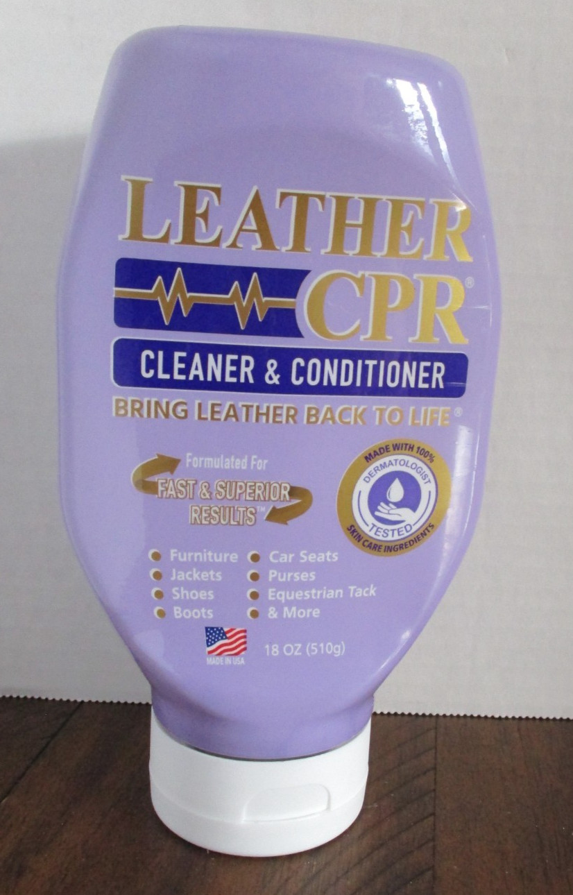 Leather CPR Cleaner & Conditioner 18Oz – Cleans, Conditions, Restores & Protects