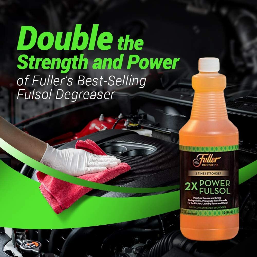 Fuller Brush 2X Power Fulsol Degreaser – Powerful Multi-Surface Degreaser