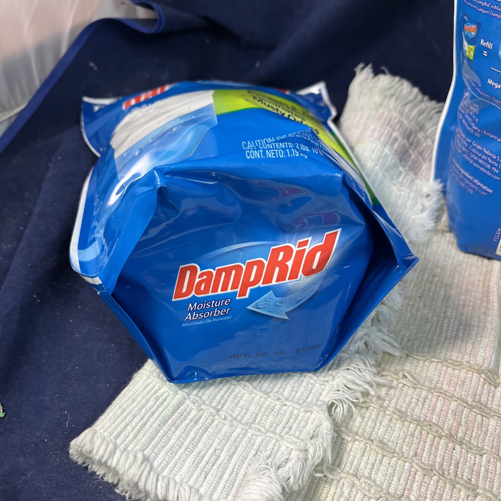 Lot of 3, Damp Rid Moisture Absorber Refill, Fragrance Free, 2 Lb 10oz Brand New