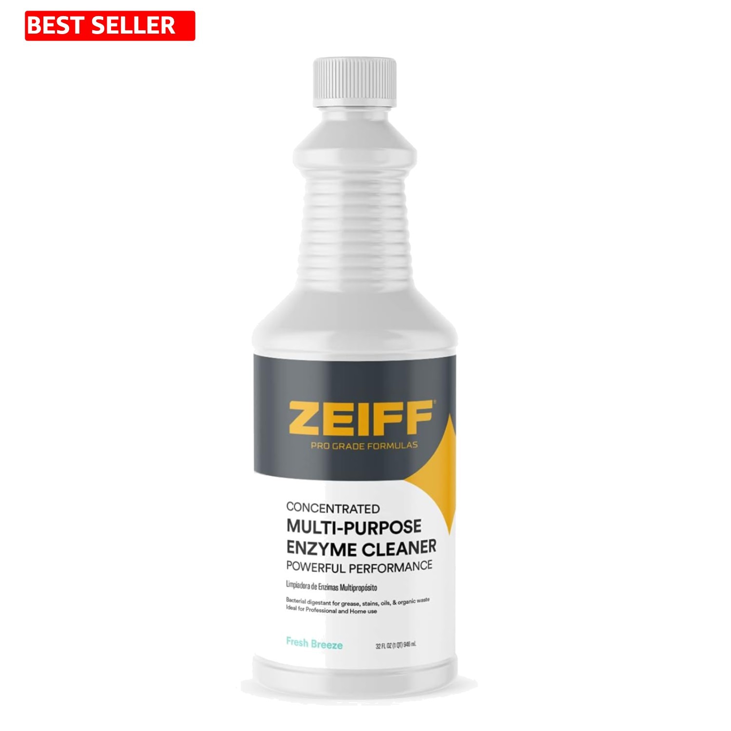 Eco-Friendly Pet Stain & Odor Remover – 32 oz Enzyme Cleaner with Fresh Breeze