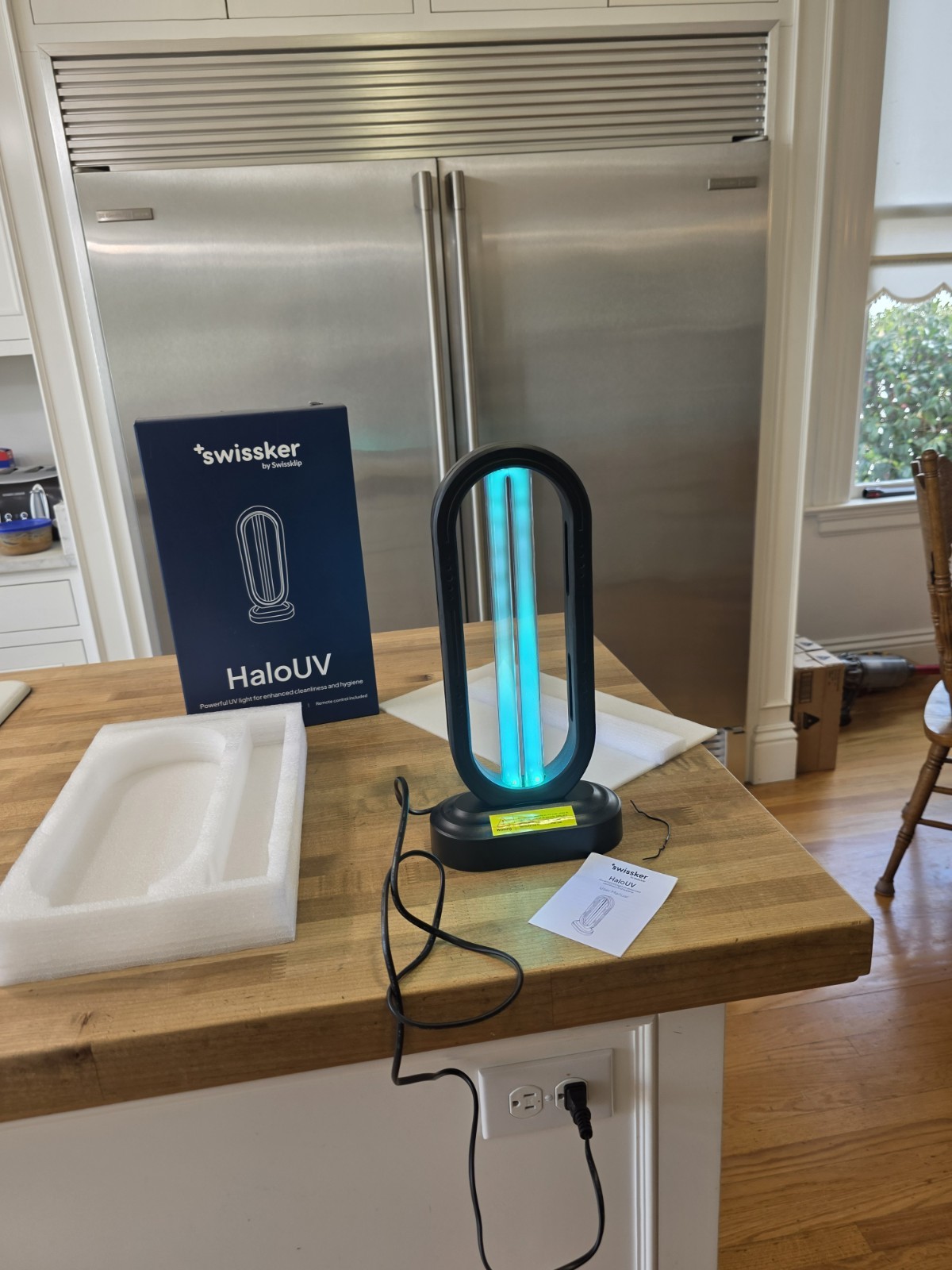 HaloUV Swissker by Swissklip, HaloClean UV Original, Home Disinfection Device