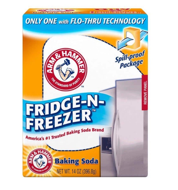 Arm & Hammer Fridge-N-Freezer Baking Soda, 14 Oz.USA-Free Shipping