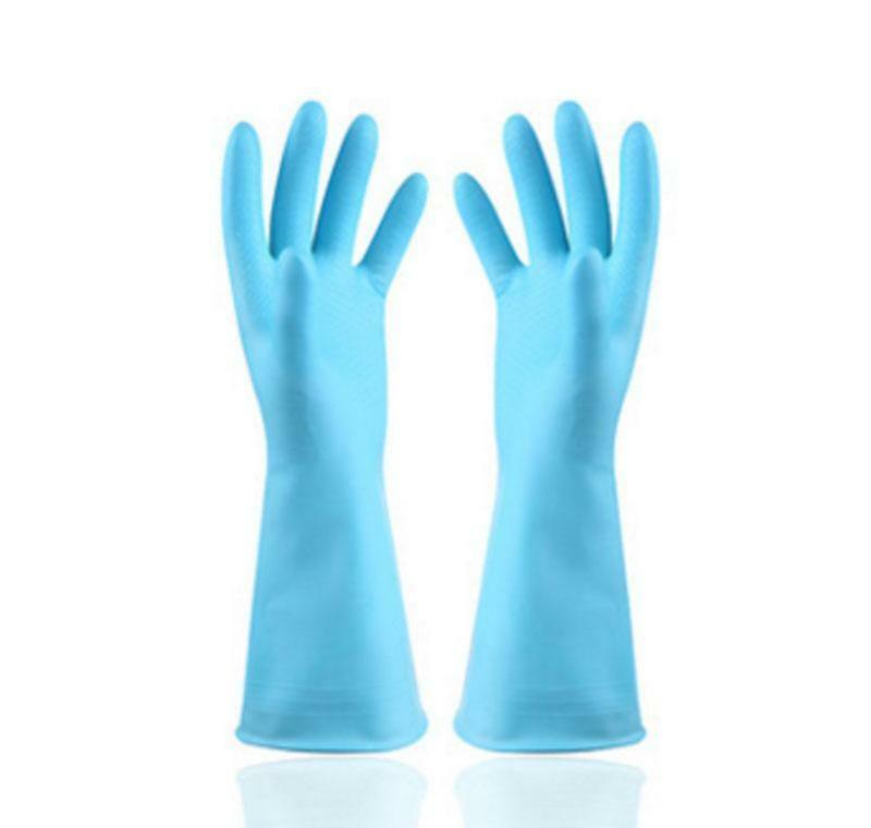 2 Pairs Plastic Home Cleaning Gloves Dish Washing Housework Gloves 4 Colors