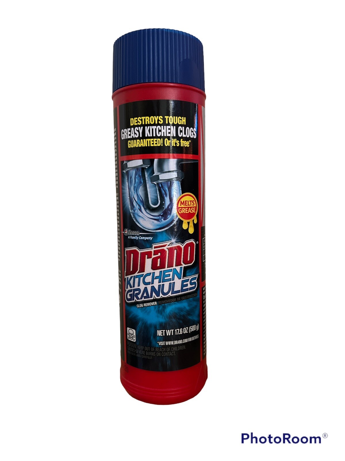 Drano Kitchen Crystals Clog Remover 17.6 oz