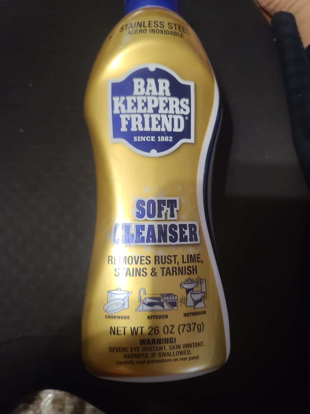Bar Keepers Friend Soft Cleaner Premixed Formula, Citrus, 26 Ounce
