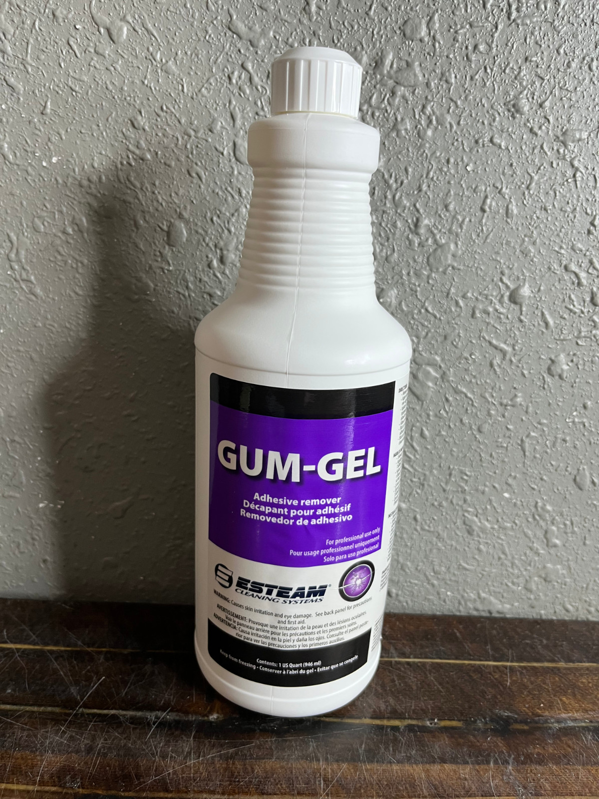 12 Pack Esteam Gum-Gel Adhesive Remover Professional Strength 32oz 1 Quart