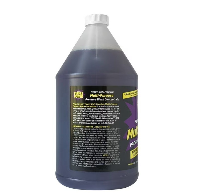 Purple Power HeavyDuty Premium Multi Purpose Pressure WasherFluid Concentrate,2P