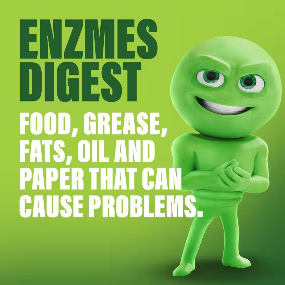 22.5 Oz. Garbage Disposal and Drain Odor Eliminator and Enzymatic Drain Cleaner