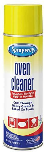Sprayway Heavy-Duty Oven & Grill Cleaner, Removes Oil & Grease, 20 Oz, 1.25