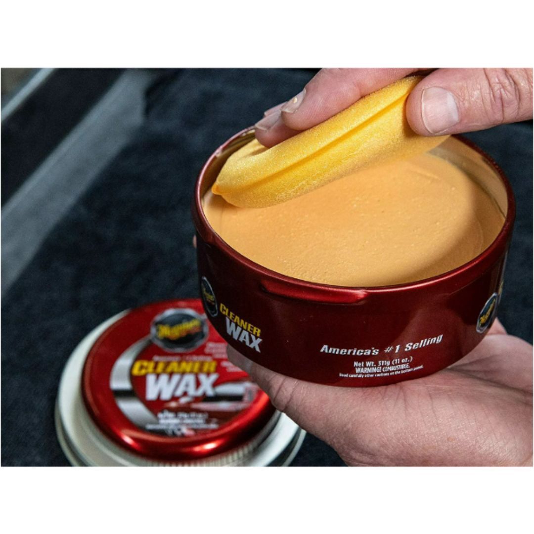 Meguiar’s Cleaner Wax Paste Wax Cleans A1214 11 Oz Paste