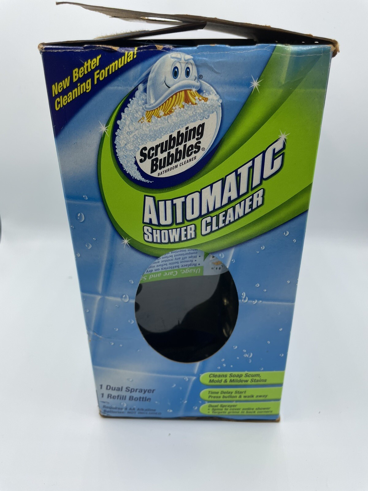 Dual Sprayer Scrubbing Bubbles Shower & Surface Cleaner Liquid 34oz Opened Box