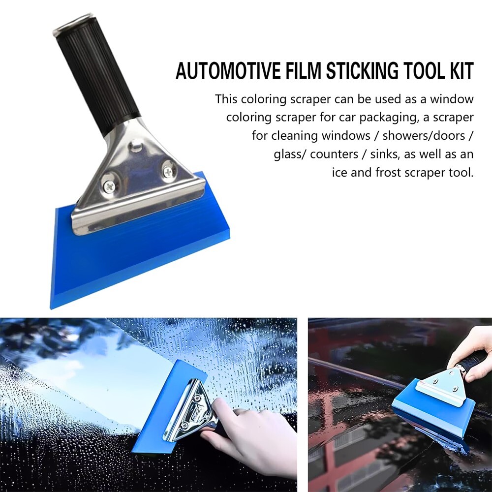 Portable Moisture-Resistant TPU Water Scraper for Windshield,Glass Door Cleaning