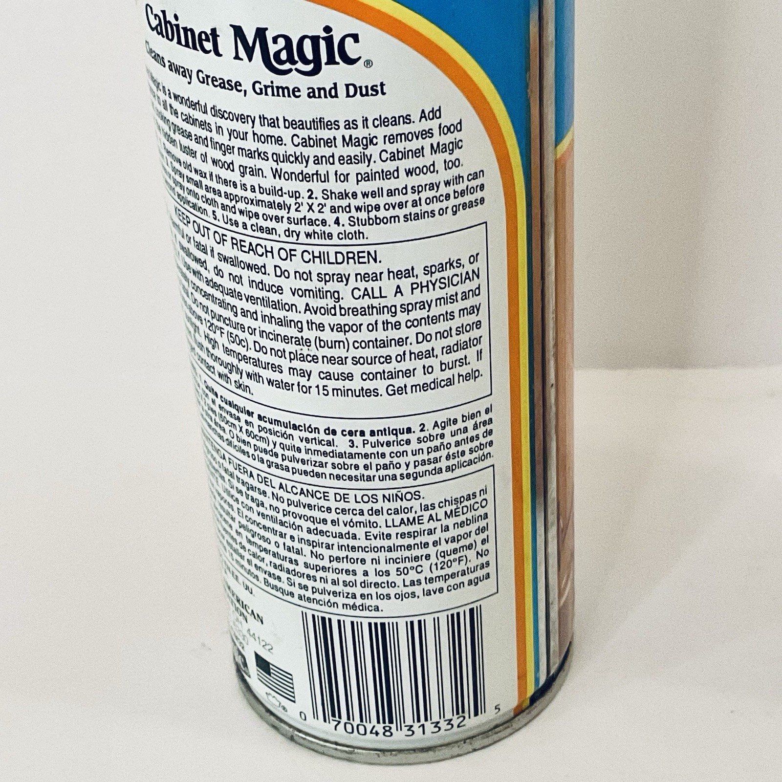 (2) MAGIC CABINET MAGIC CLEANS BEAUTIFIES RENEWS WOOD CABINETS 13 OZ