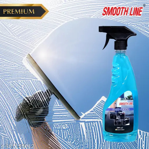New Premium Blue Glass Cleaner – 500ml, Single Pack, Streak-Free Formula, 10×3.5