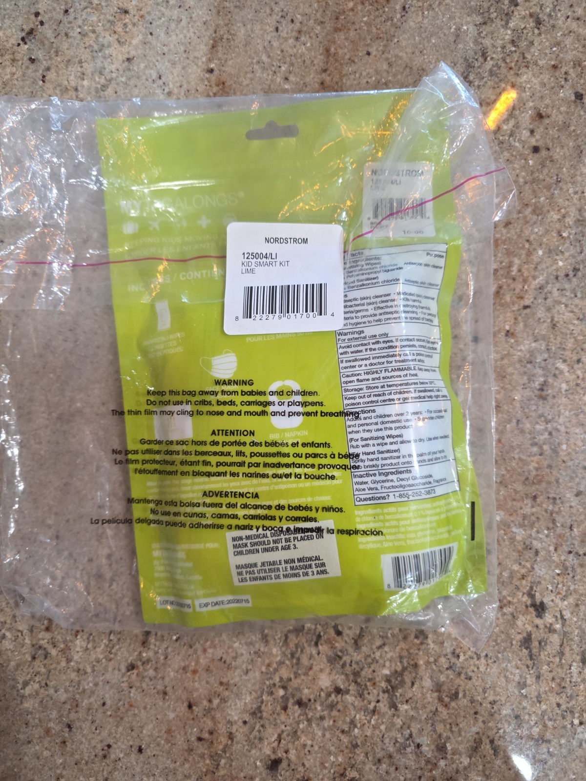 New MY TAGALONGS Kid Clean Essential Lime Kit