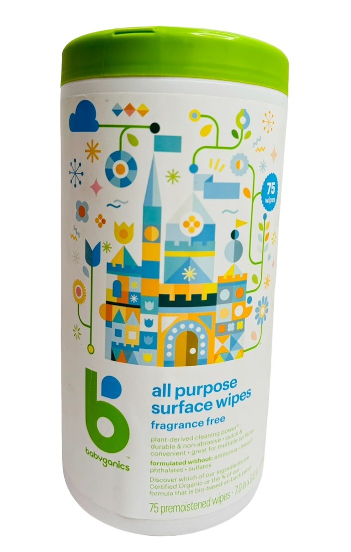 Babyganics All Purpose Surface Wipes