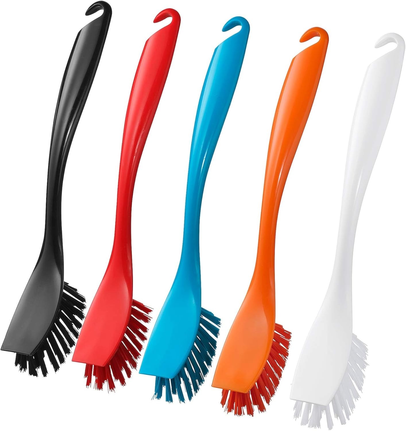 White Dish-Washing Brush (Pack of 4)