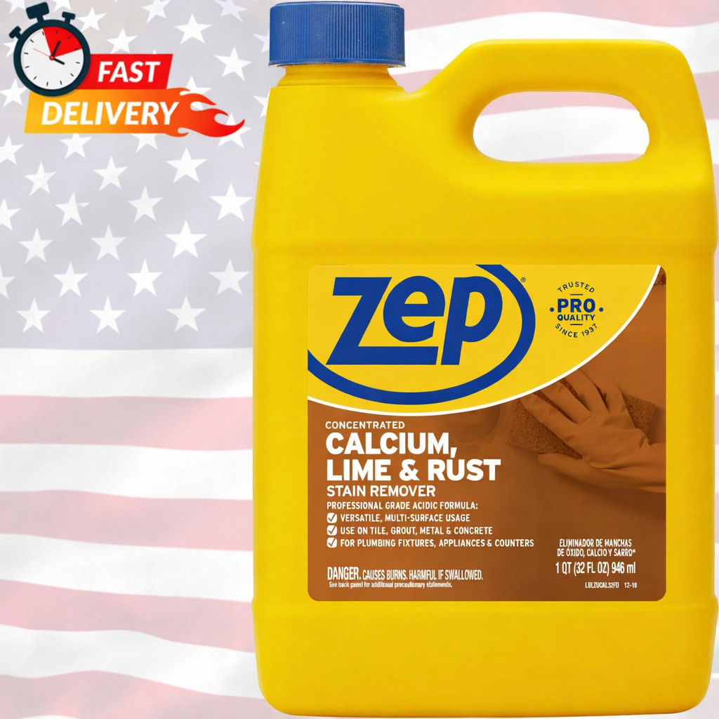 Enforcer ZUCAL32 32-Ounce Zep Calcium Lime and Rust Remover