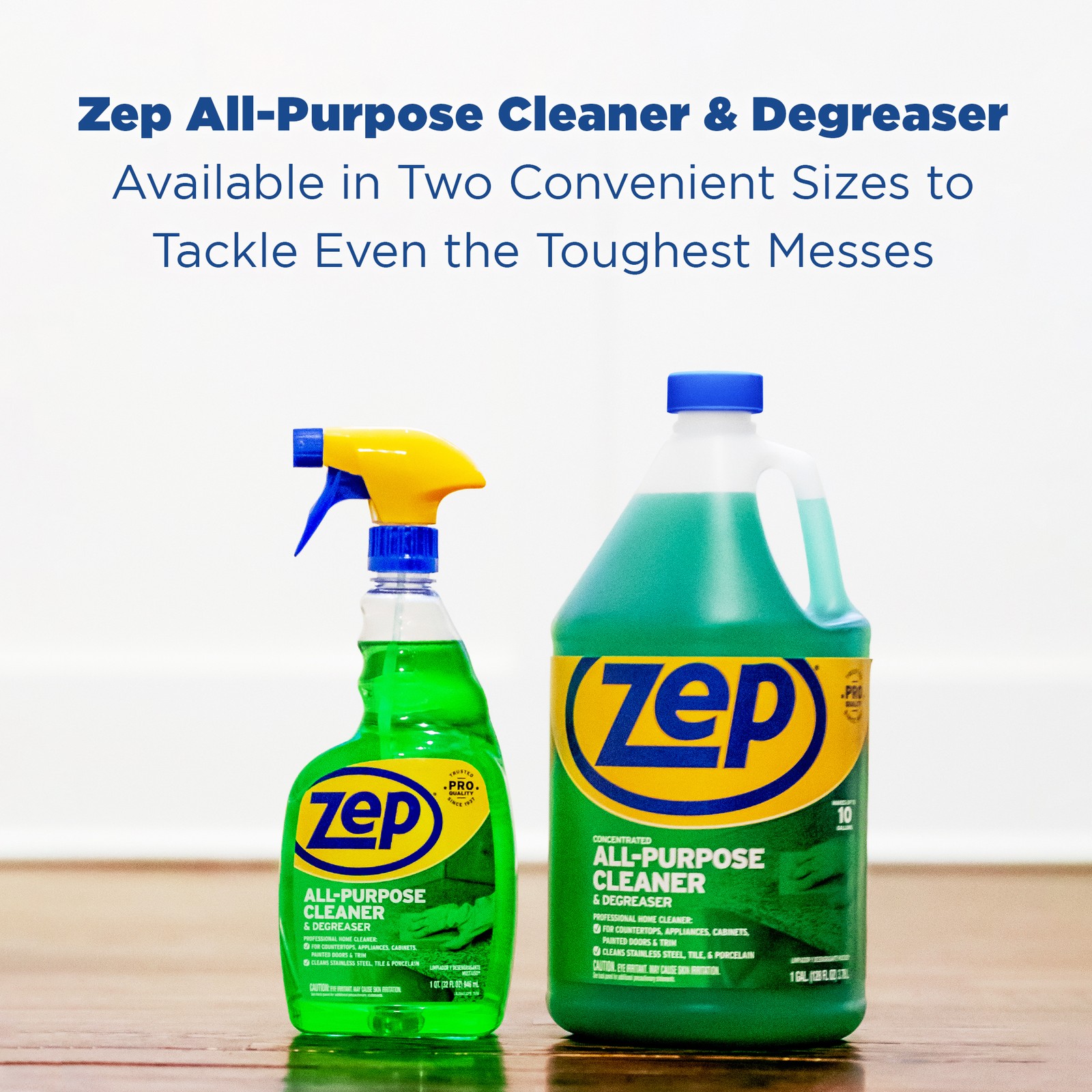 Zep All-Purpose Cleaner and Degreaser – 32 Ounce (Case of 12) – ZUALL32 –
