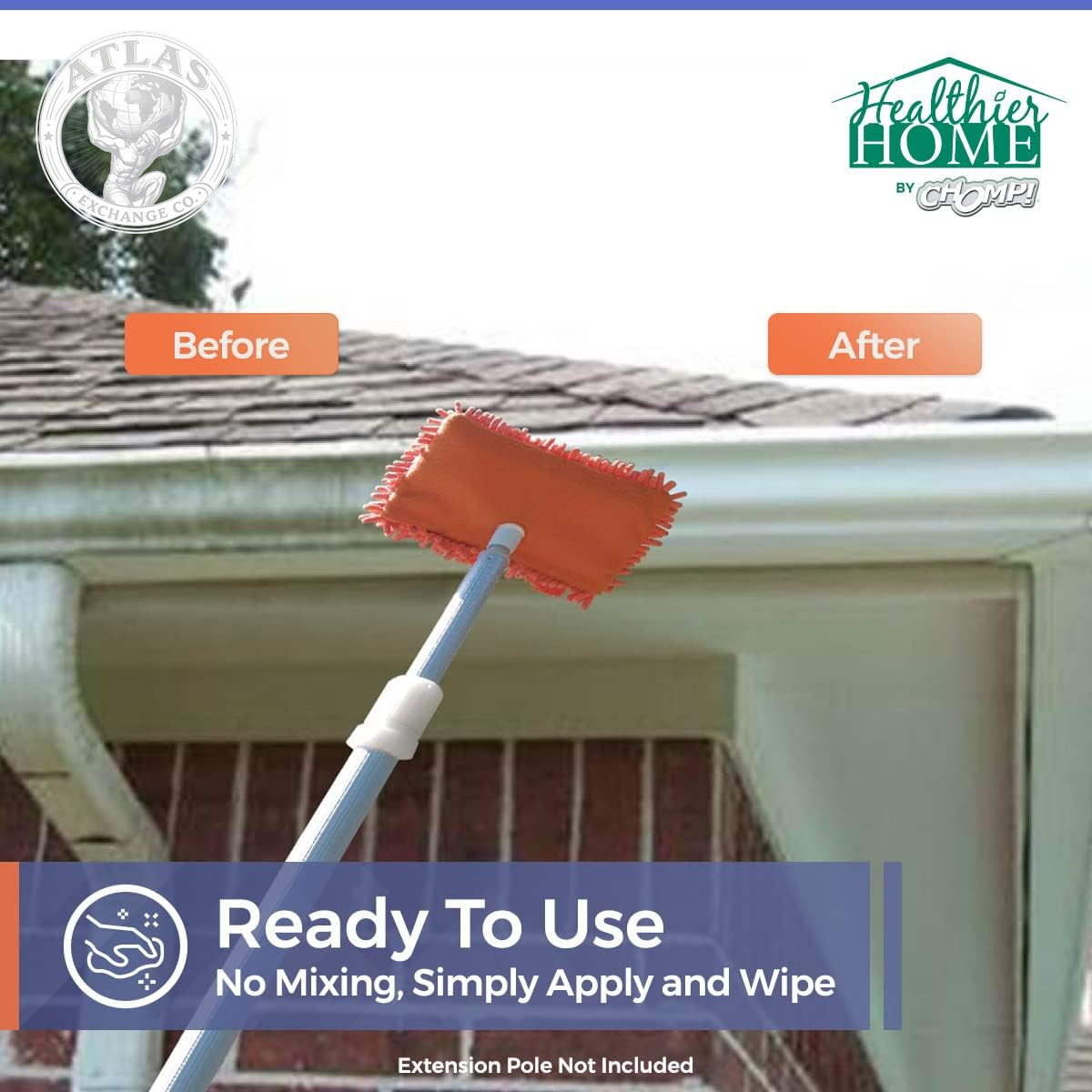 CHOMP! World’S Best Gutter Cleaner: Ultimate Gutter Cleaning Solution for All Ty