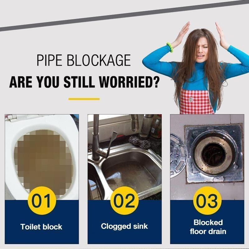 Wild Tornado Powerful Sink & Drain Cleaner High Efficiency Clog Remover & Clean