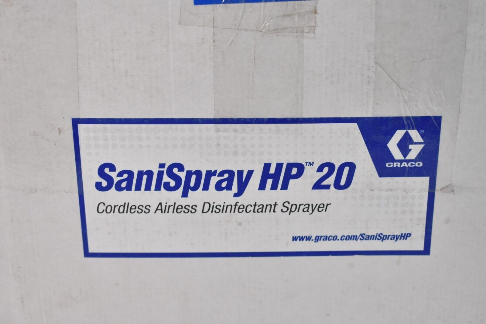 Graco SaniSpray HP 20 Cordless Airless Disinfectant Sprayer w Cord HP20 25R791