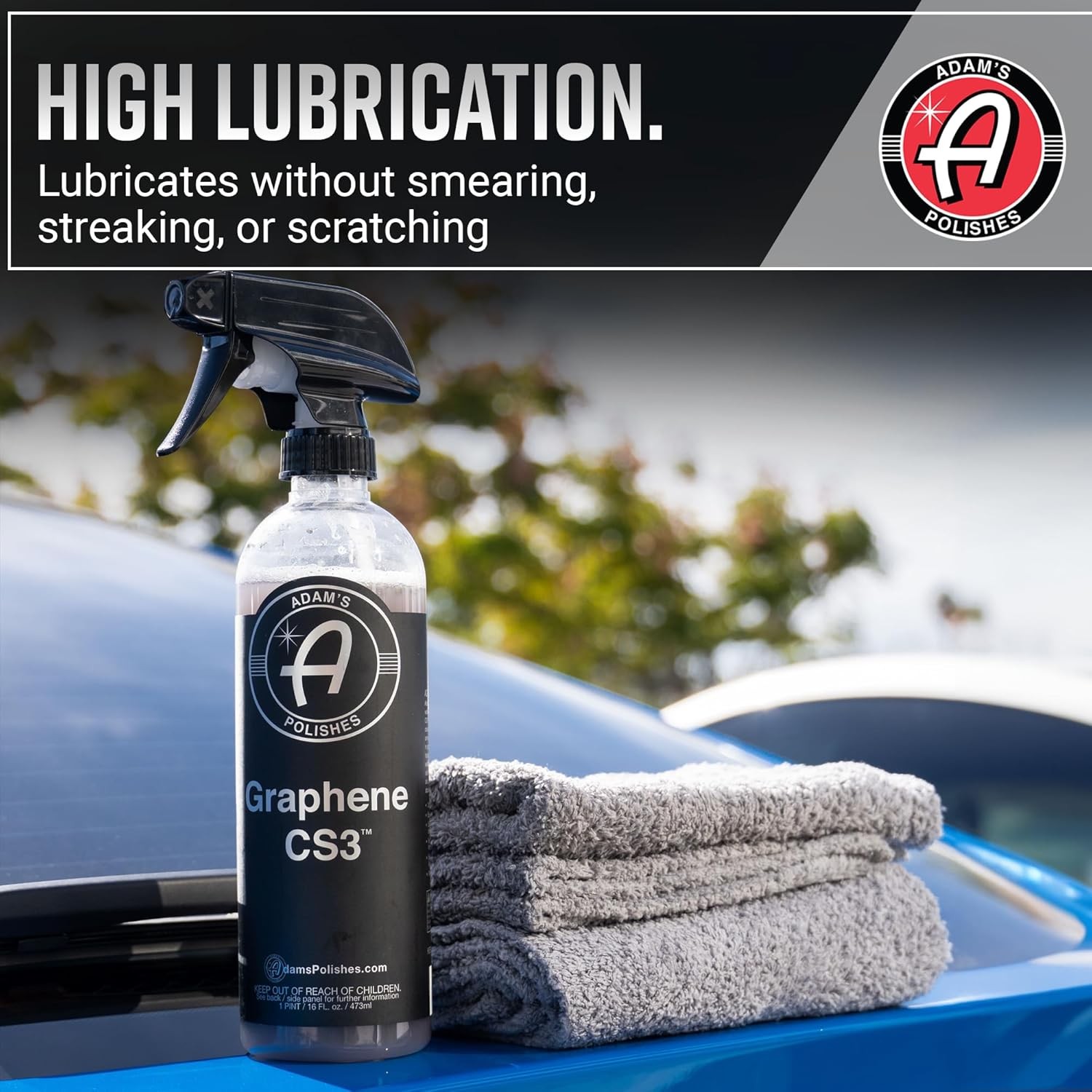 Adam’s Polishes Graphene CS3 16oz Graphene Waterless Wash Ceramic Spray Coat