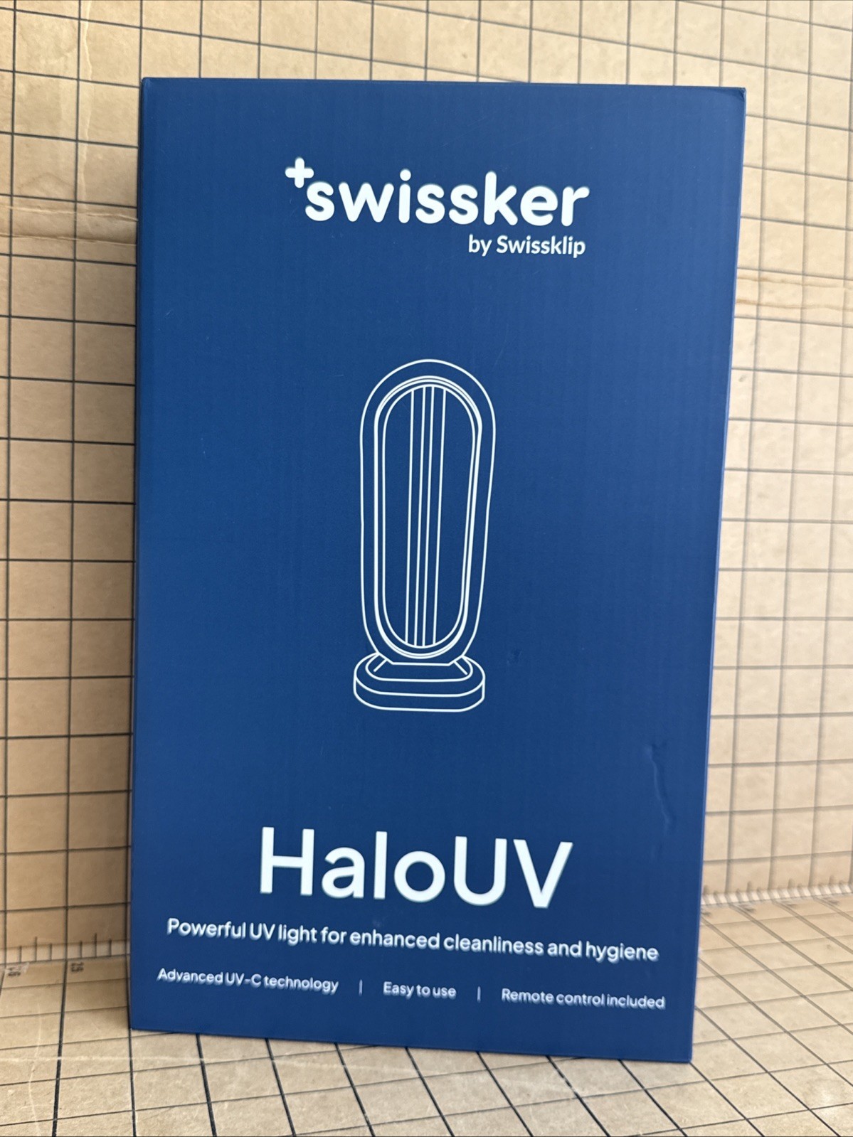 HaloUV Original, Home Disinfection Device ~ Haloclean Dust Mites Remover, UV NEW