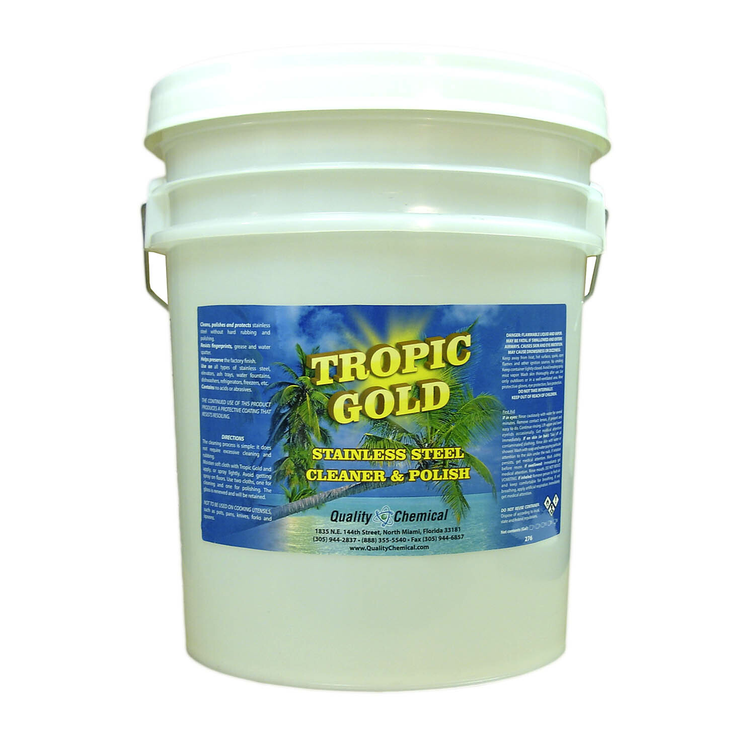 Tropic Gold Stainless Steel Polish / 5 Gallon pail