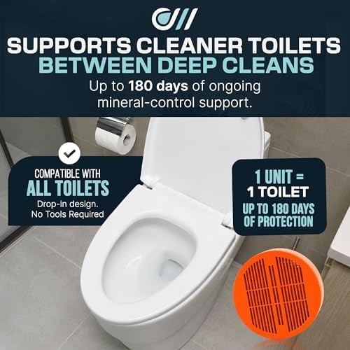 Toilet Guard Drop-In Tank Tablet (1 Tablet) | Up to 180-Day Performance | Helps