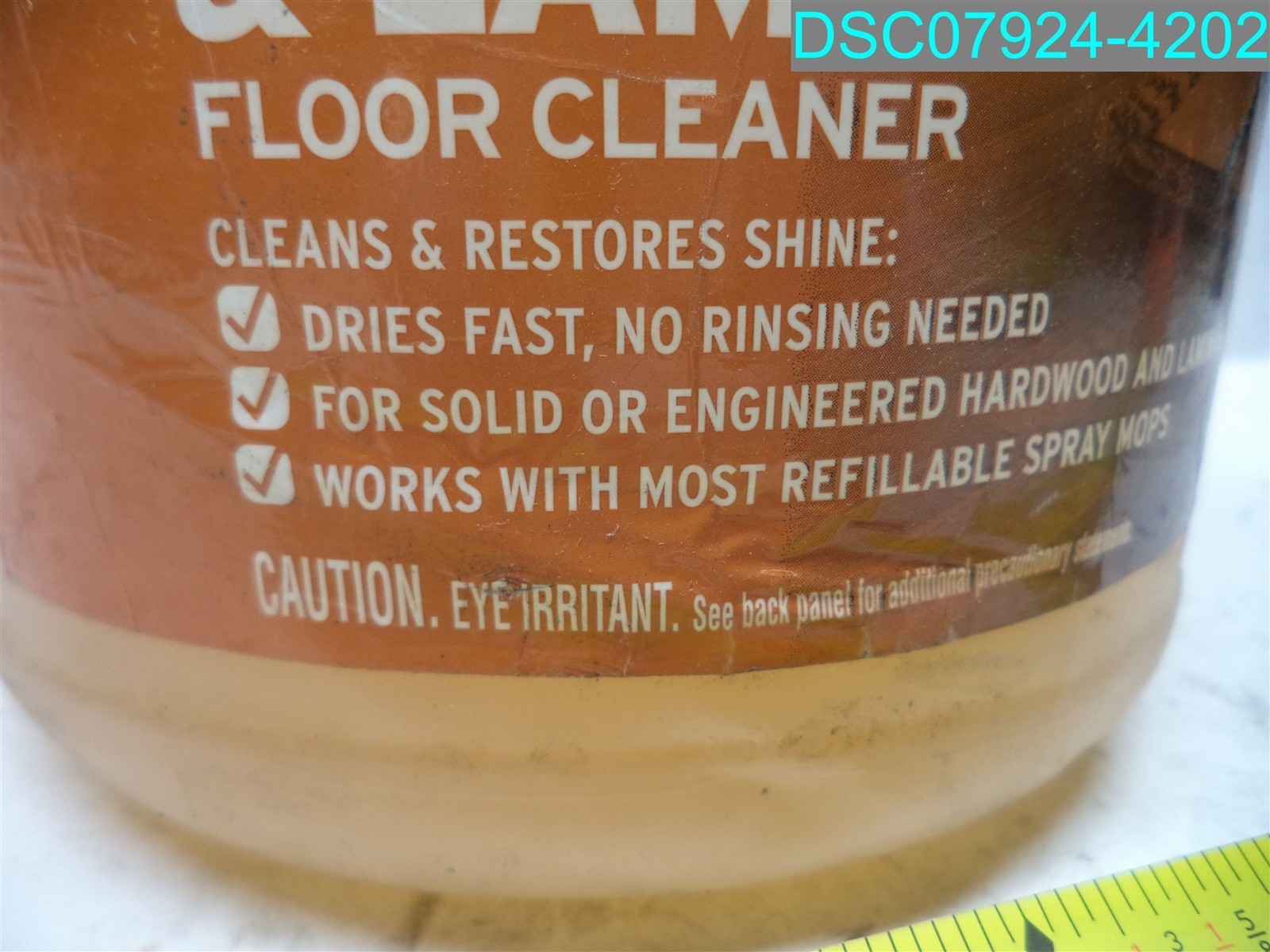 QTY=2 GAL(2 X 1 GAL): ZEP Hardwood & Laminate Floor Cleaner 021709011739