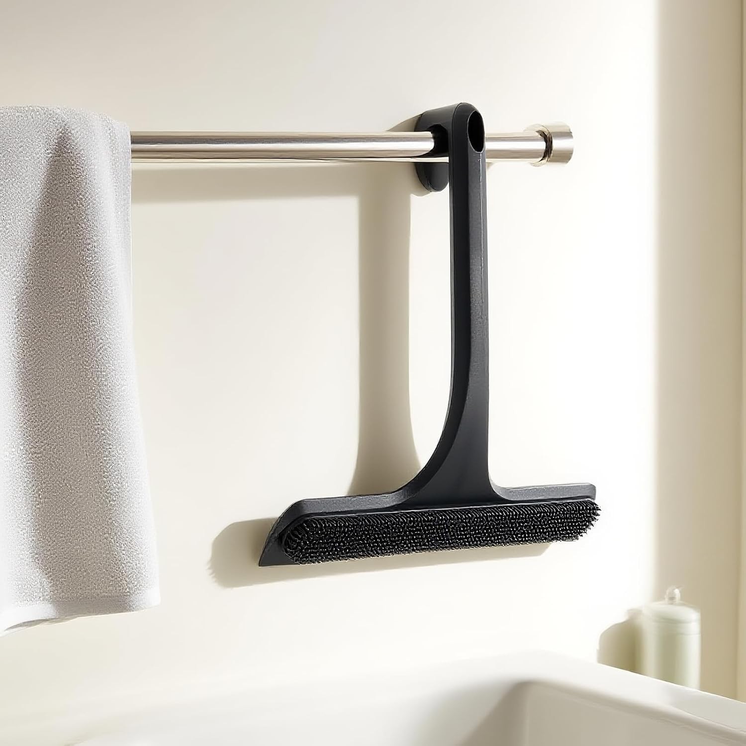 10.7“ Wide All-Purpose Shower Squeegee Glass Doors Squeegee Shower Glass W/ Hook