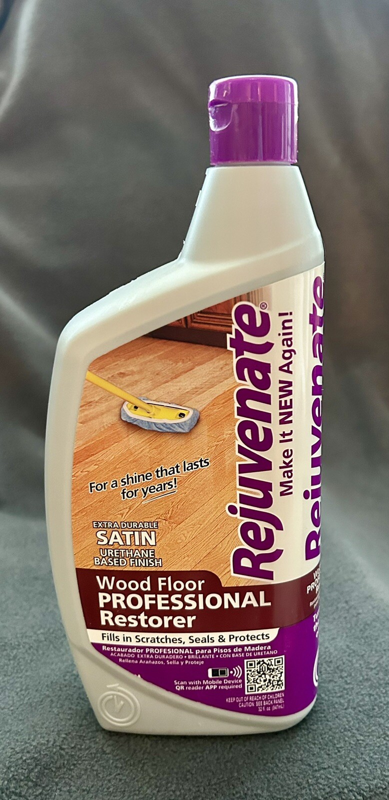 Pro Rejuvenate Satin/Matte Urethane Based Wood Floor Restorer Liquid 32oz