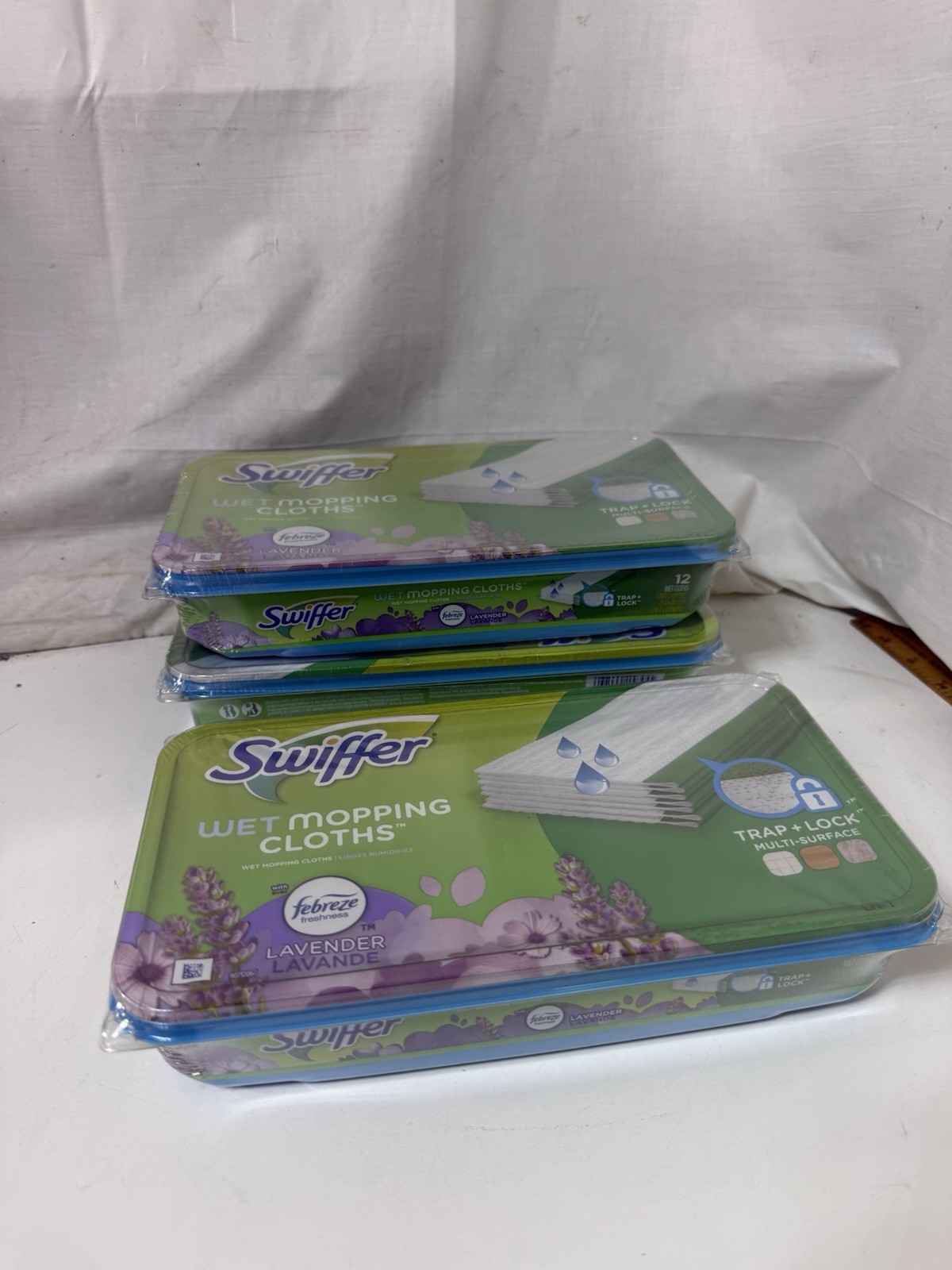 Swiffer Sweeper Wet Refills Febreze Lavender Vanilla 55311 Bulk Case Pack 1-36ct