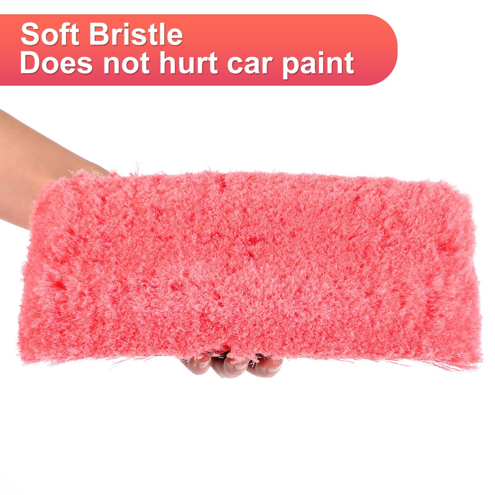 10 Inch Car Wash Brush Head Flow Thru Car Cleaning Brush Exterior Car Wash