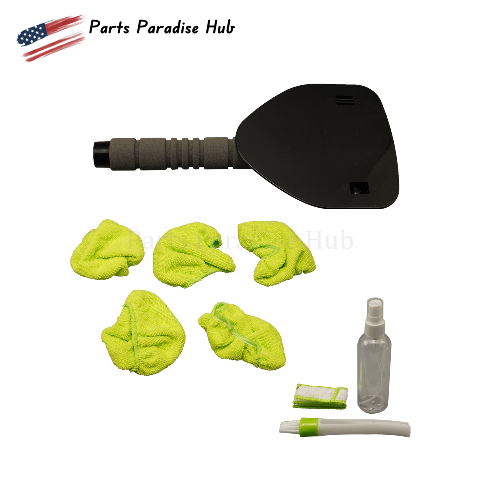 Cleaning Tool Kit Windshield Car Window Glass Wiper Cleaner Brush Pad Extendable